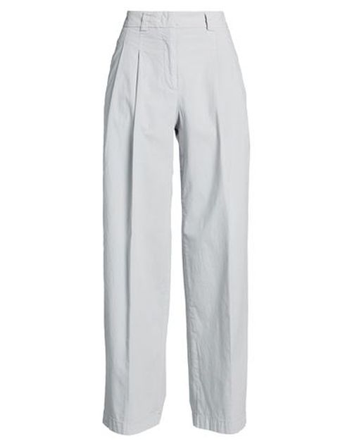 Woman Pants Light grey Size 6 Cotton, Elastane