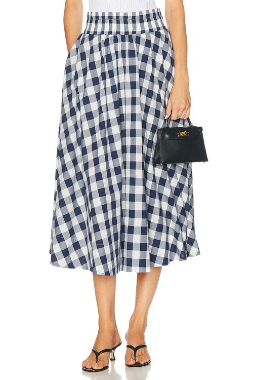 Suzie Kondi Kyria Circle Skirt in Navy