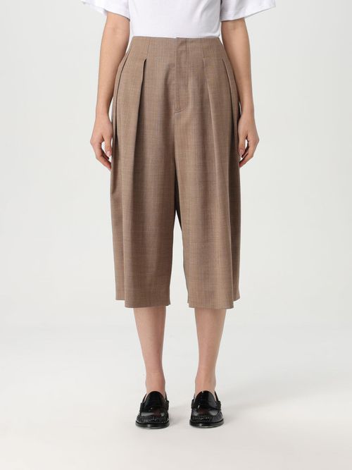Pants Woman color Beige