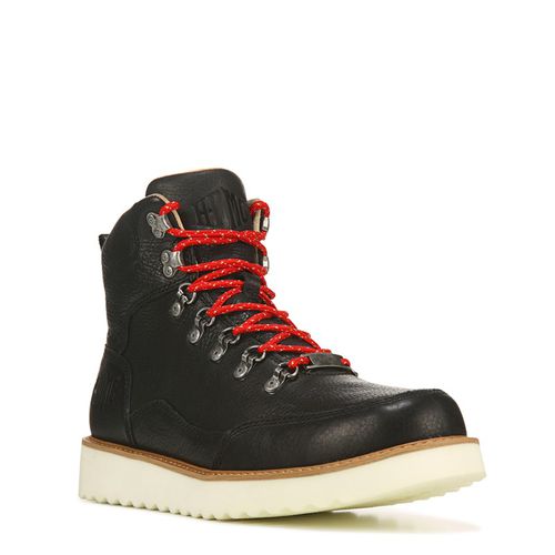 Men's Salter Slip Resistant Lace Up Boots (Black)
