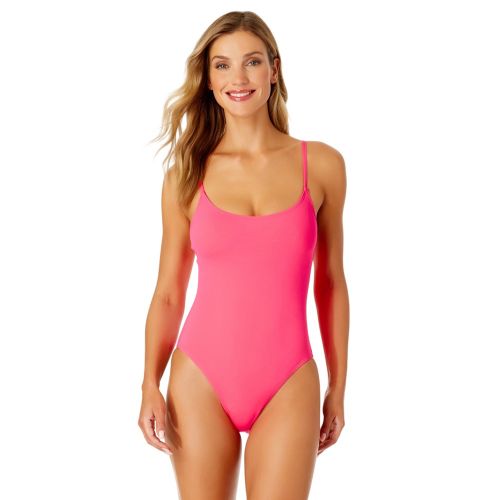 Flamingo Women's Live In Color Vintage Lingerie Maillot One-piece Swimsuit