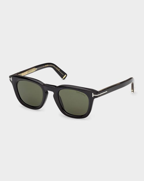 Icon 48mm Acetate Square Sunglasses