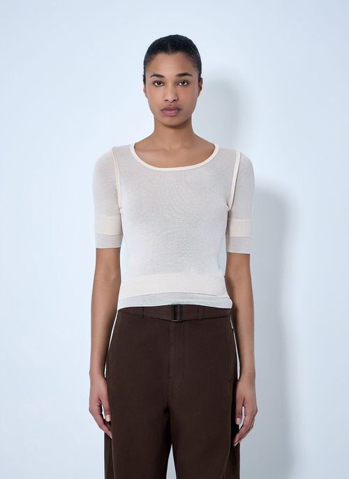Sheer Knit Top