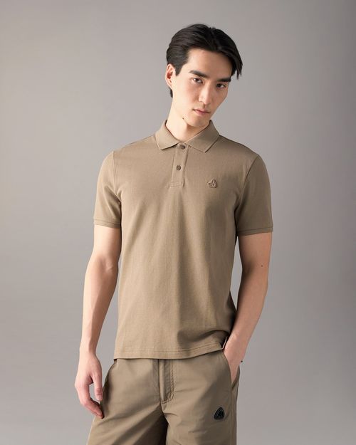 Moose Knuckles - Men's Yul Polo - Color: Ashen