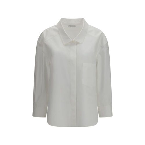 Cotton Poplin Shirt — White