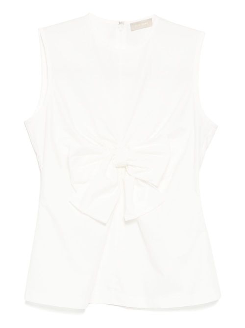 Poplin top - Neutrals