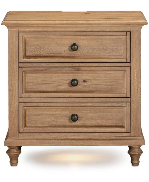 Willowmere 3 Drawer Nightstand, Created for . - Brown