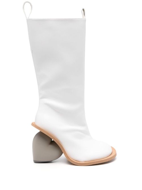 110mm Love boots - White