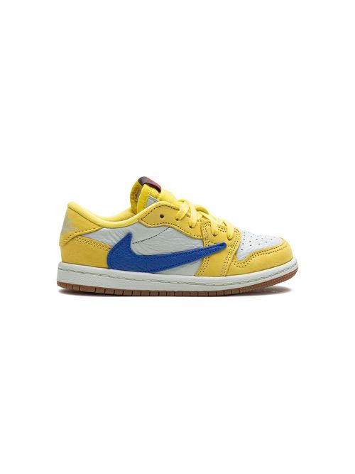 X Travis Scott Air Jordan 1 Retro Low OG SP "Canary" sneakers - Yellow