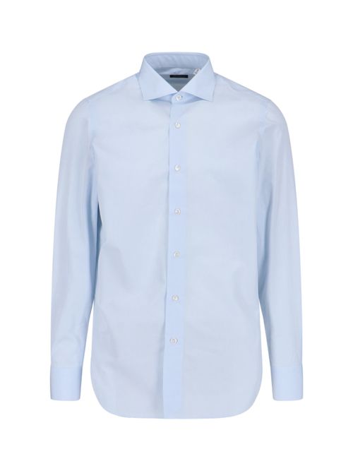 Men's 100% Cotton Milano-Style Shirt