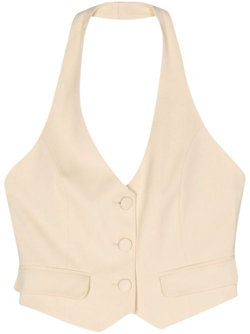 Good halterneck waistcoat - Neutrals