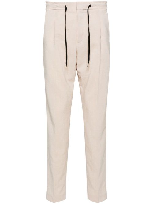 Teagan242X tapered trousers - Neutrals