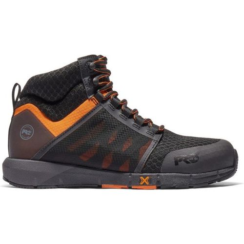 Black 'Radius' Alloy Toe Work Boots