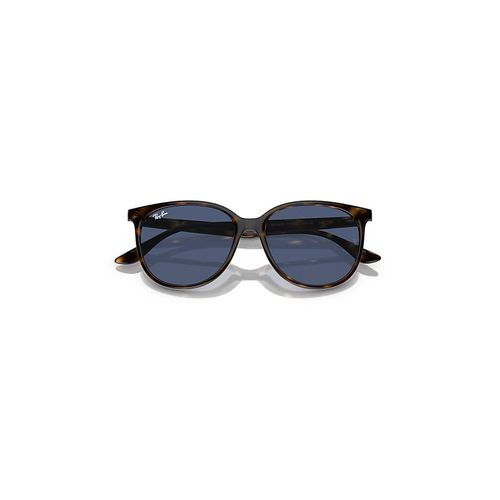 Ray-Ban Rb4378 Sunglasses Havana Frame Blue Lenses 54-16