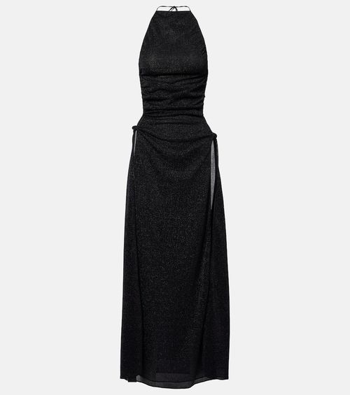 Oséree Lumière open-back maxi dress