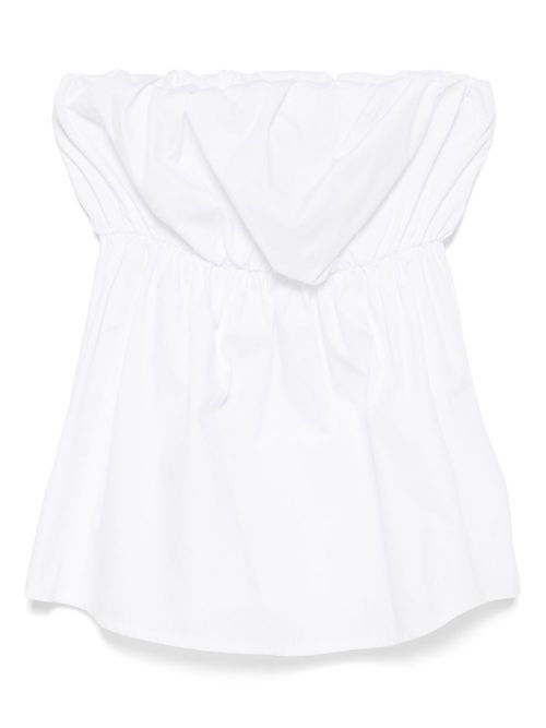 THE M strapless top - White