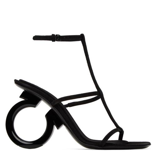 Elina T-Strap Gancini Sandals