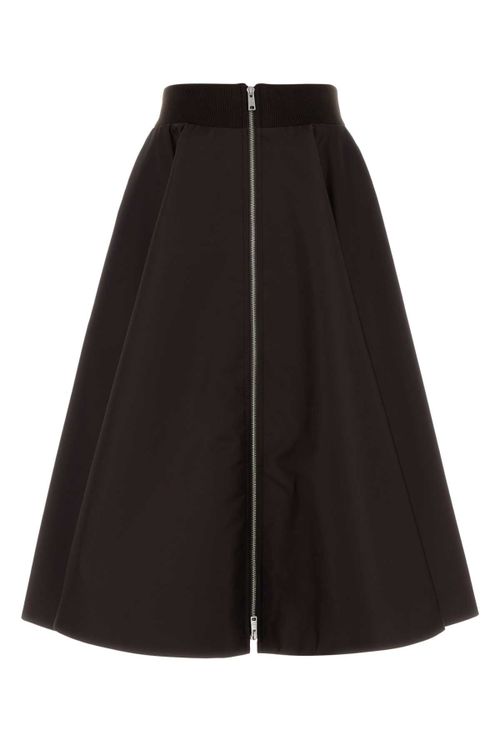 Re-Nylon Skirt — Brown