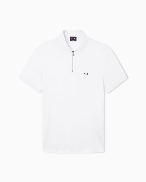 Polo shirt in technical fabric