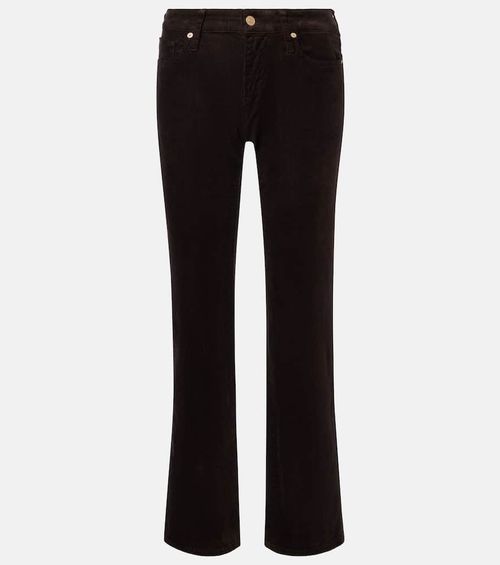 Calie Straight mid-rise flared jeans