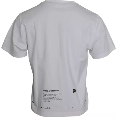 Red Lips Graphic Print T-Shirt — White