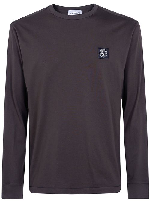 Men's Long-Sleeve Stone Washed Jersey T-Shirt