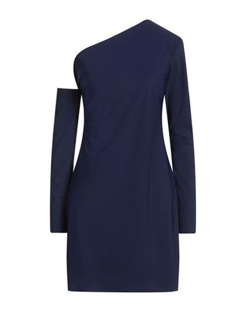 Woman Mini dress Blue Size M Nylon, Elastane