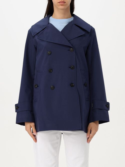 Trench Coat SAVE THE DUCK Woman color Blue