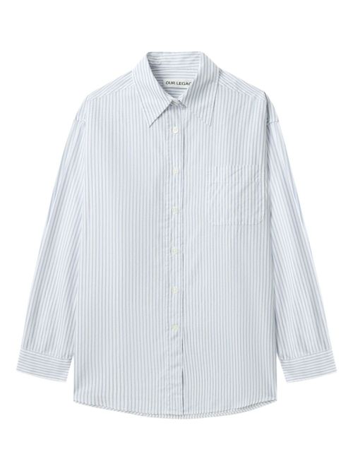 OUR LEGACY striped shirt - Blue