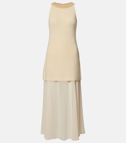 Knitted midi dress