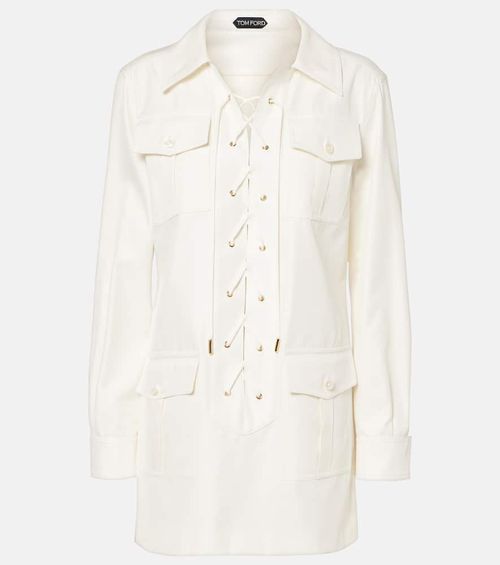 Cotton and silk shirt