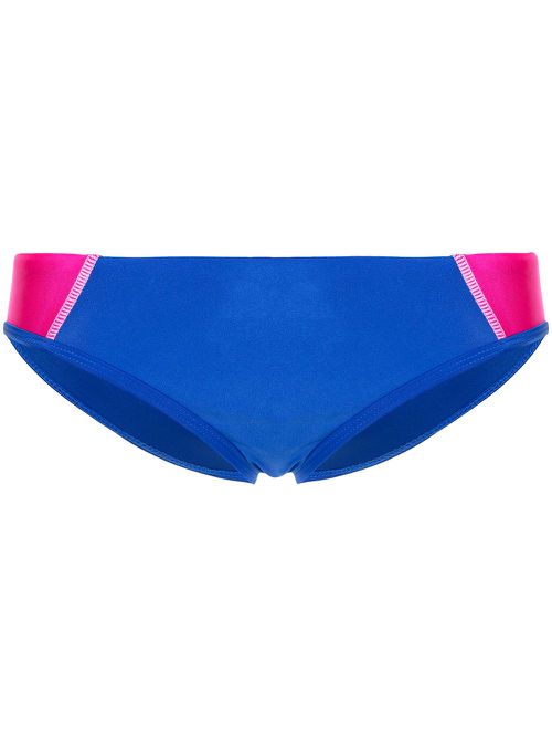 Ella two-tone bikini bottom - Blue