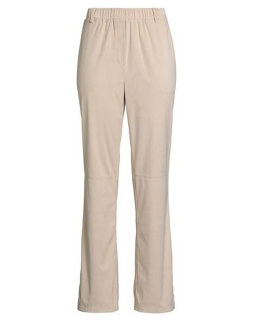 Woman Pants Cream Size 14 Polyester, Elastane