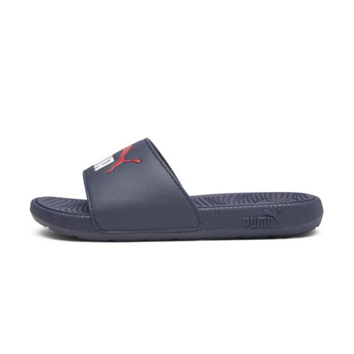 PUMA Cool Cat 2.0 Little Kids' Slides in Blue