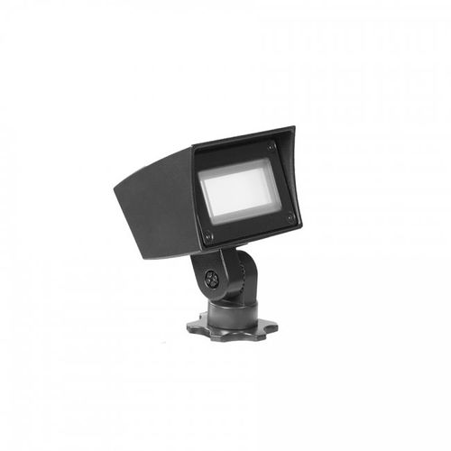 WAC Wall Wash 2700/3000K 5" Flood Light in Bronzed Bra