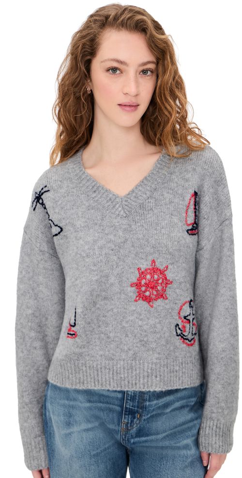 Nautical Sweater Heather Grey