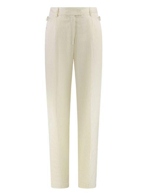 Straight-leg trousers - Neutrals