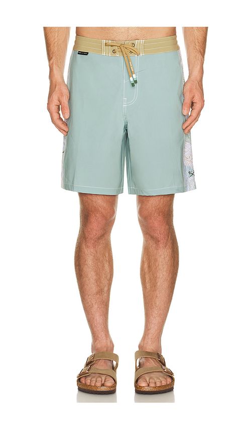 Dark Seas Rincon Boardshort in Sage. 30. Also