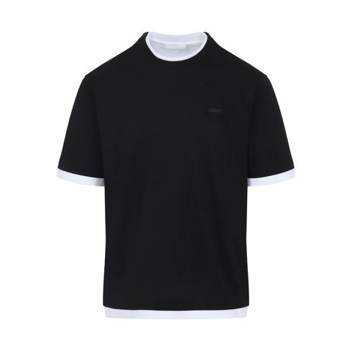 Logo-plaque Layered T-shirt