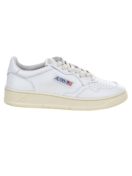 White Leather Sneakers
