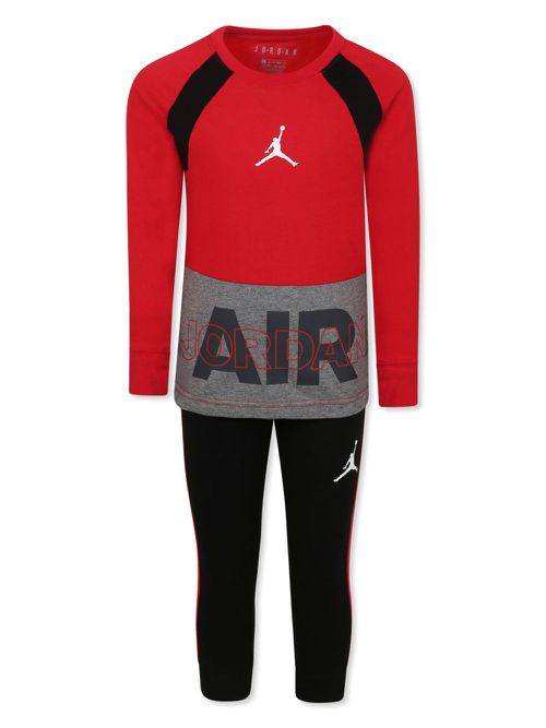 Printed tracksuit set - Red