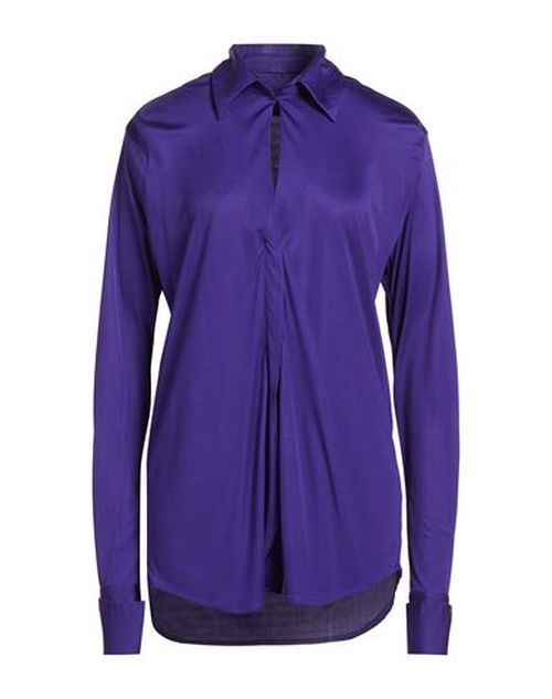 Woman Shirt Purple Size M Viscose