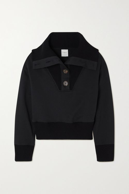 Milan Cotton-blend Jersey Sweater