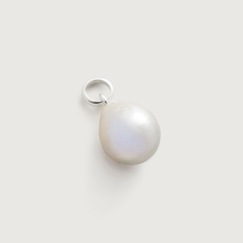 Sterling Silver Nura Baroque Pearl Pendant Charm Pearl