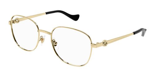 Gucci GG1602O Women's Glasses, Gold, Size 53