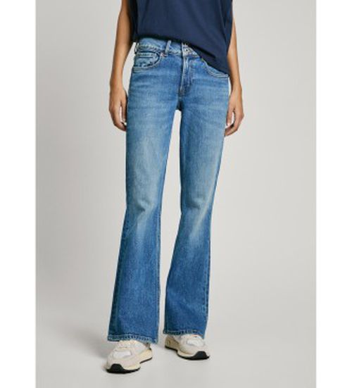 Pepe Jeans for woman. PL204877IB5 Jeans Flare Mw Venus blue (28/34), Casual, Cotton, Denim, Sustainable