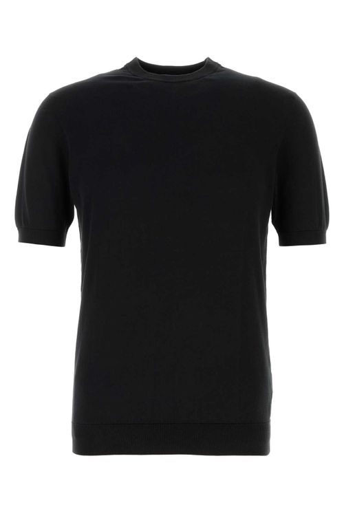 100% Cotton Sweater — Black