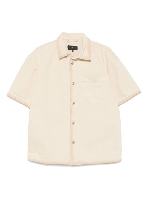 Chest-pocket shirt - Neutrals