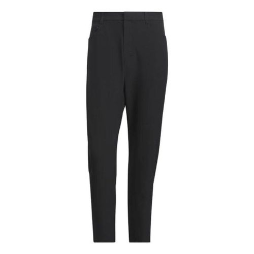 Business Casual Slim-Fit Woven Pants 'Black'