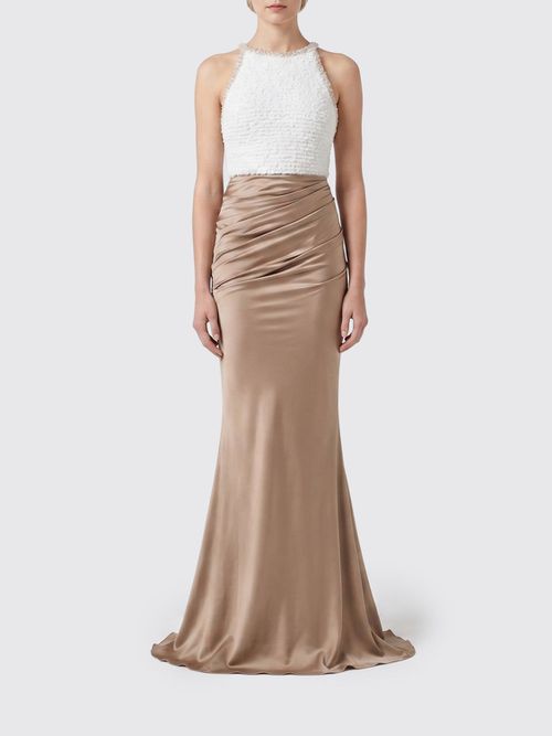 Dress Woman color Ivory
